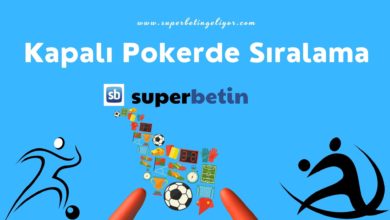 Kapalı Pokerde Sıralama