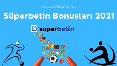 Süperbetin Bonusları 2021