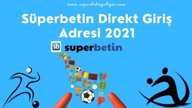 Süperbetin Direkt Giriş Adresi 2021